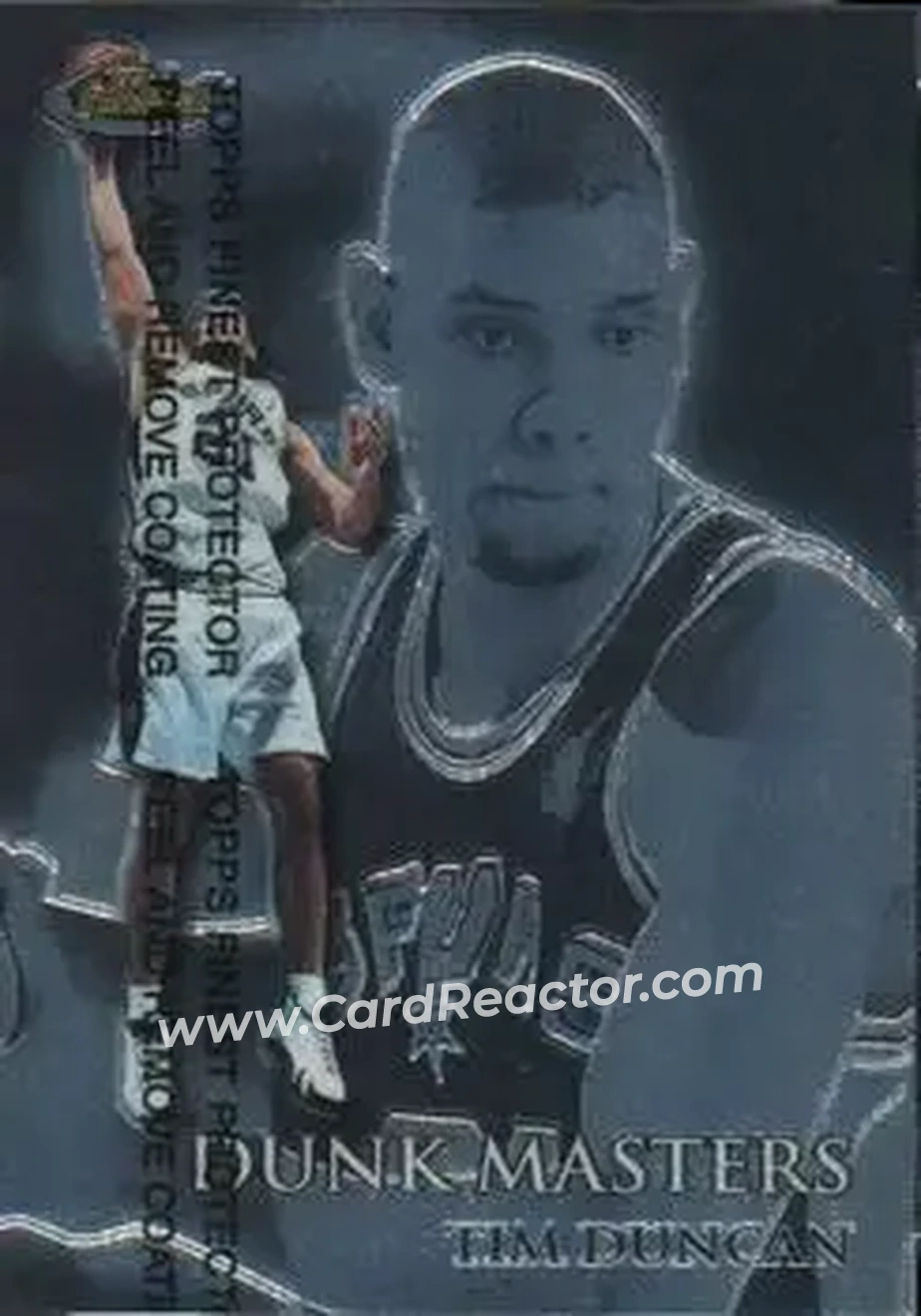 Front of Tim Duncan