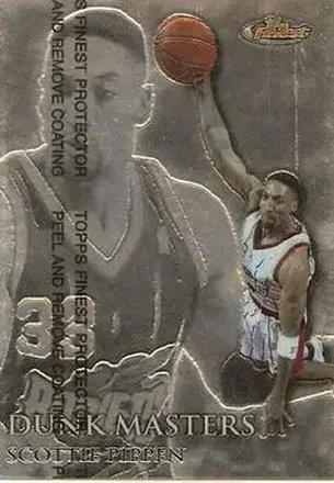 1999-00 Finest #DM15 Dunk Masters Scottie Pippen