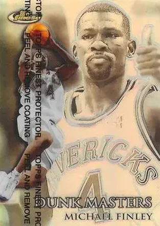 1999-00 Finest #DM5 Dunk Masters Refractors Michael Finley