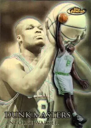 1999-00 Finest #DM8 Dunk Masters Refractors Antoine Walker