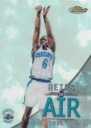 1999-00 Finest #HA5 Heirs to Air Eddie Jones