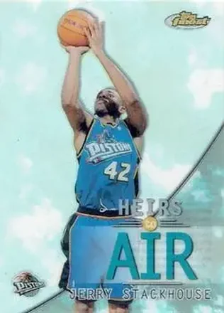 1999-00 Finest #HA8 Heirs to Air Jerry Stackhouse