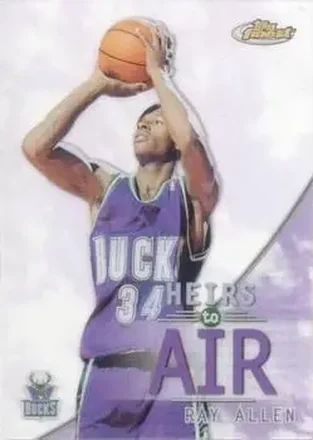 1999-00 Finest #HA9 Heirs to Air Ray Allen