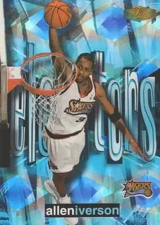 1999-00 Flair Showcase #3E Elevators Allen Iverson
