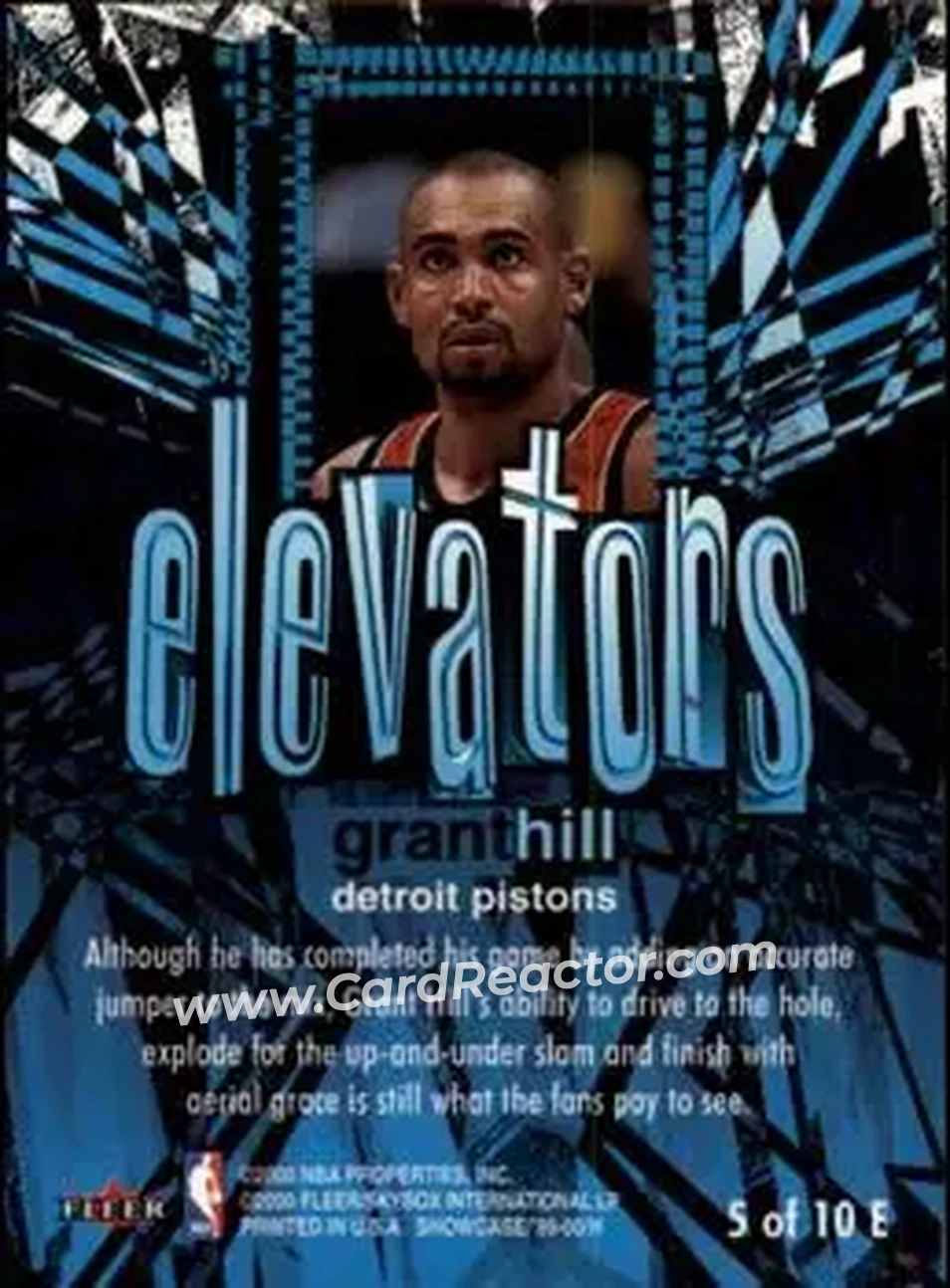 Back of Grant Hill