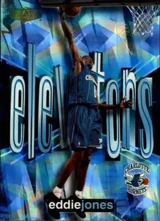 1999-00 Flair Showcase #6E Elevators Eddie Jones