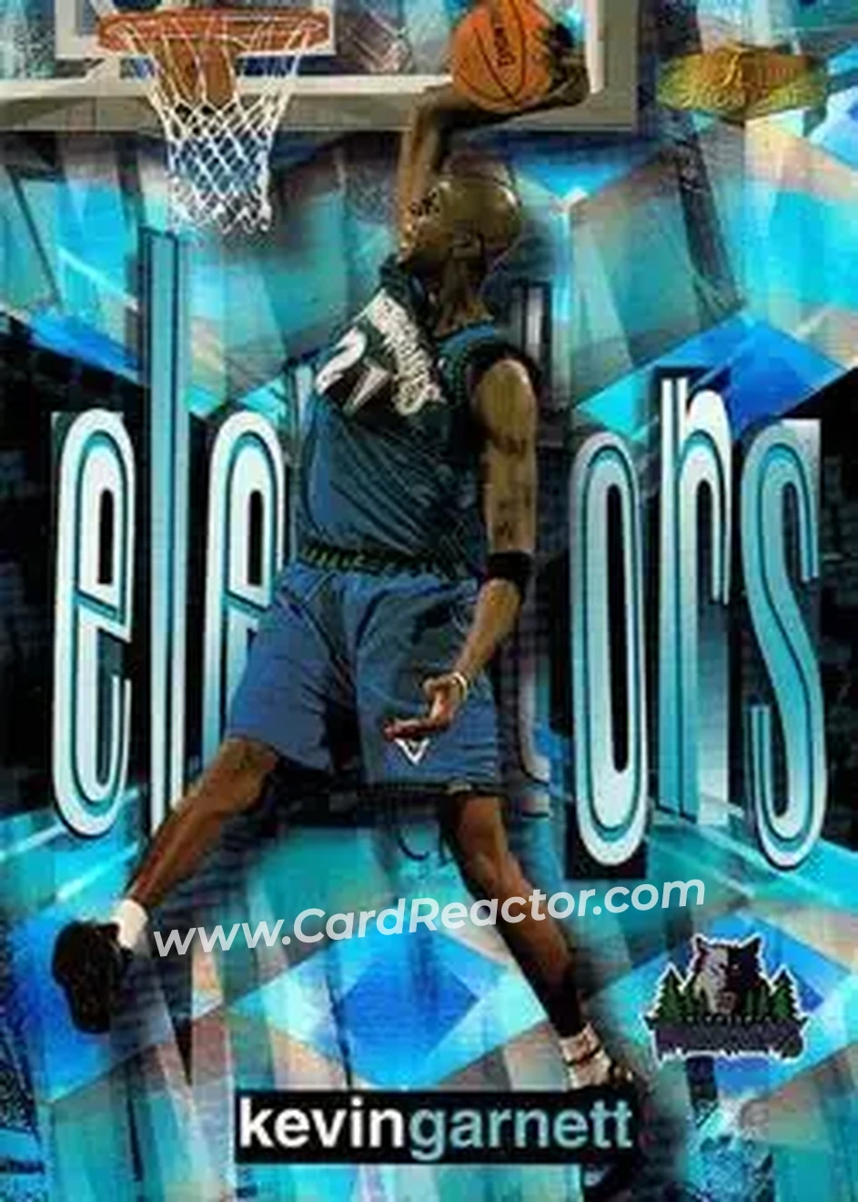 Front of Kevin Garnett