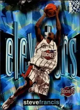 1999-00 Flair Showcase #9E Elevators Steve Francis