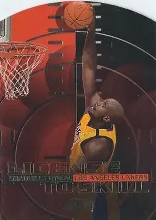 1999-00 Flair Showcase #2 LS License to Skill Shaquille O'Neal