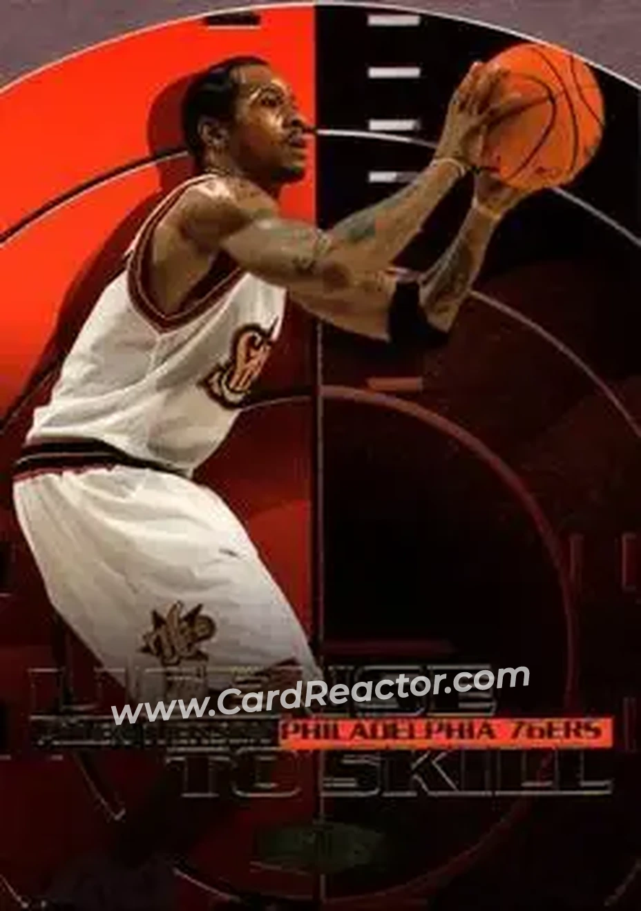 Front of Allen Iverson