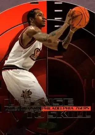 1999-00 Flair Showcase #6 LS License to Skill Allen Iverson