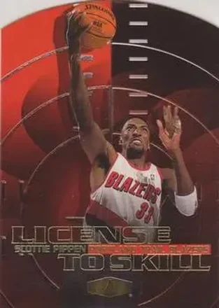 1999-00 Flair Showcase #8 LS License to Skill Scottie Pippen