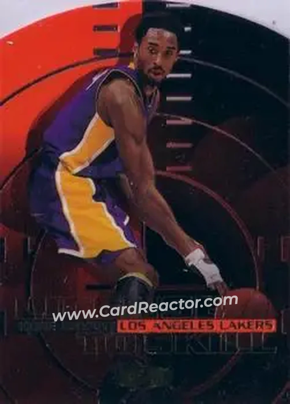 Front of Kobe Bryant