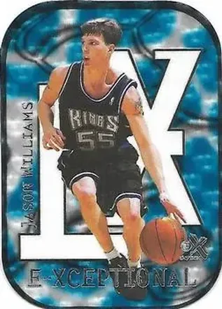 1999-00 E-X #1XC E-Xceptional Blue Jason Williams