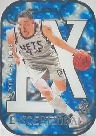 1999-00 E-X #5XC E-Xceptional Blue Keith Van Horn