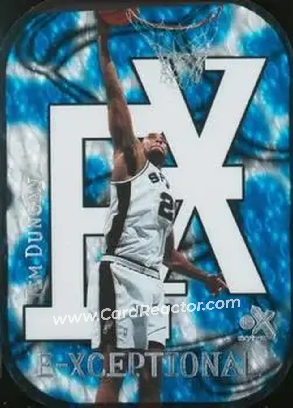 Front of Tim Duncan