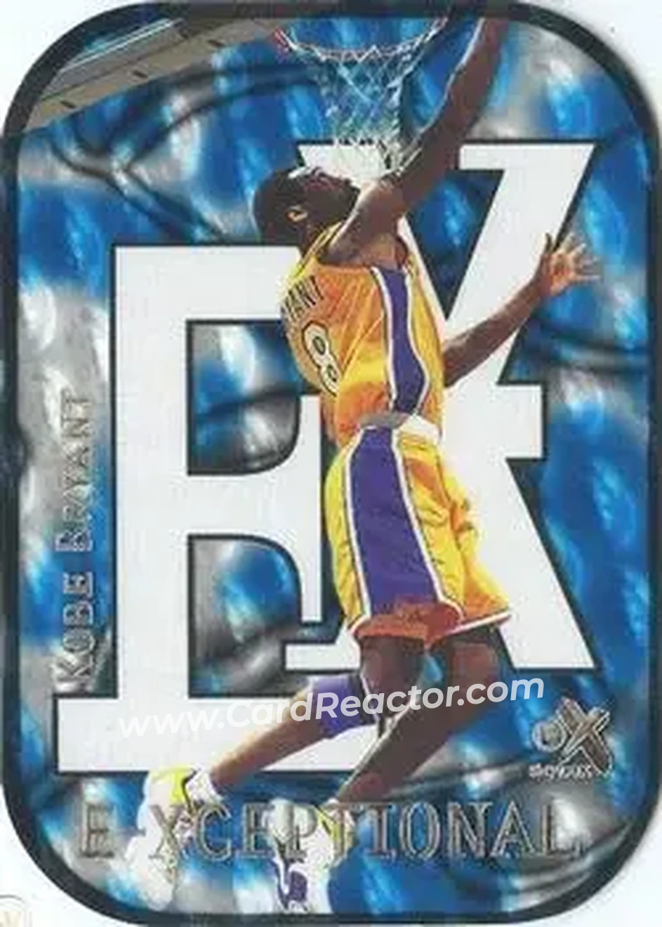 Front of Kobe Bryant