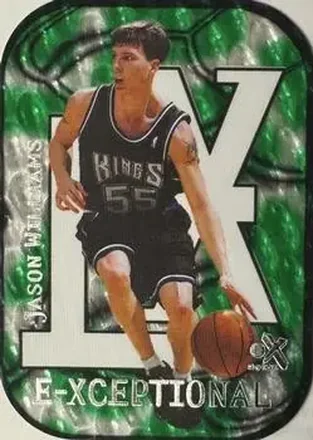 1999-00 E-X #1XC E-Xceptional Green Jason Williams
