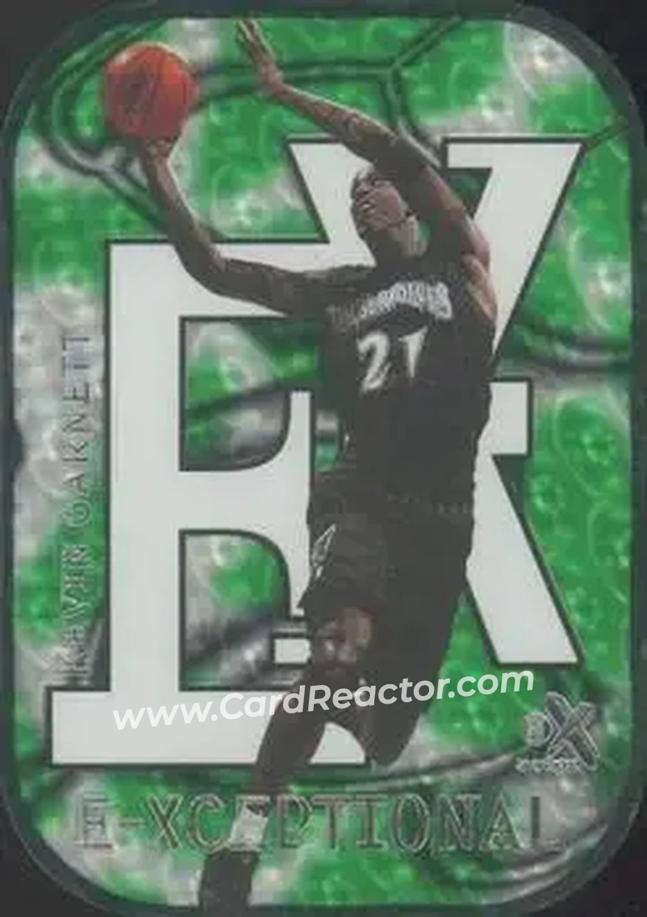 Front of Kevin Garnett