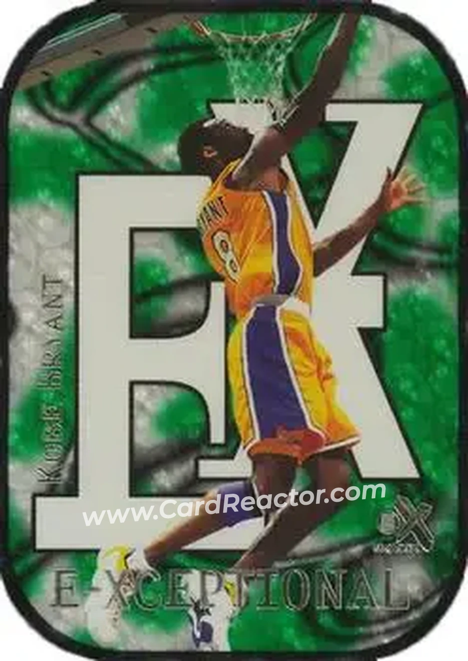 Front of Kobe Bryant