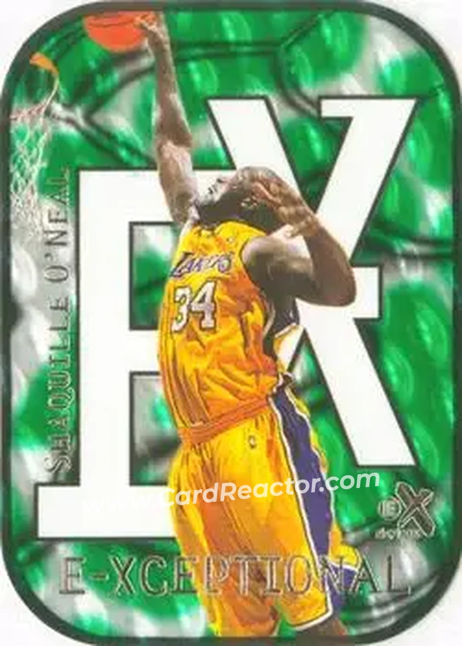 Front of Shaquille O'Neal