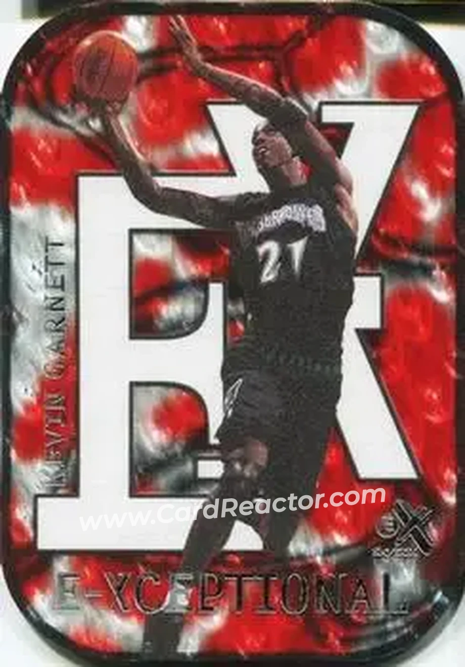 Front of Kevin Garnett