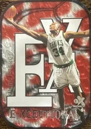 1999-00 E-X #4XC E-Xceptional Red Paul Pierce