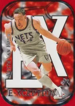 1999-00 E-X #5XC E-Xceptional Red Keith Van Horn