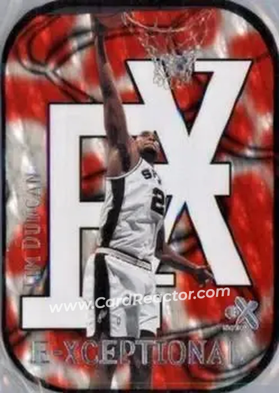 Front of Tim Duncan