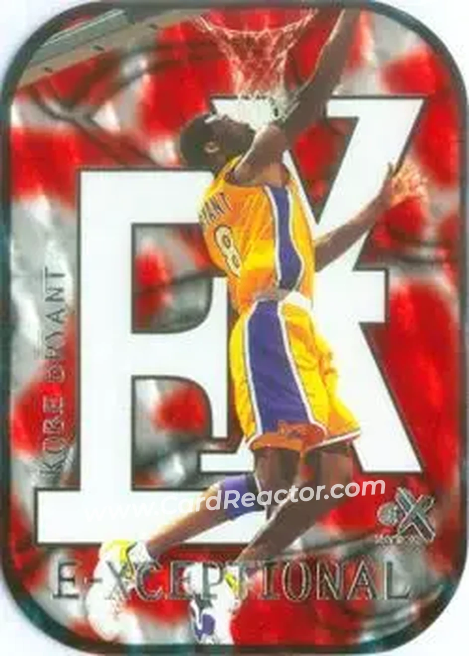 Front of Kobe Bryant