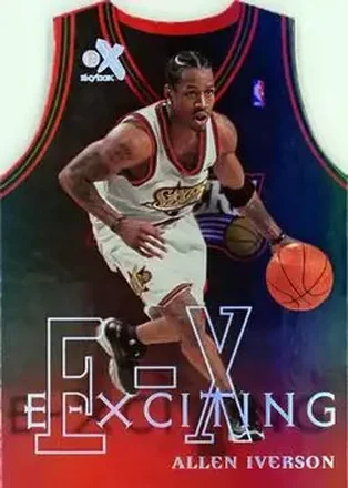 1999-00 E-X #3XCT E-Xciting Allen Iverson