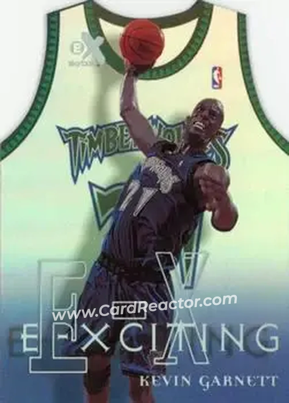 Front of Kevin Garnett