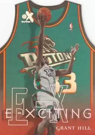 1999-00 E-X #9XCT E-Xciting Grant Hill
