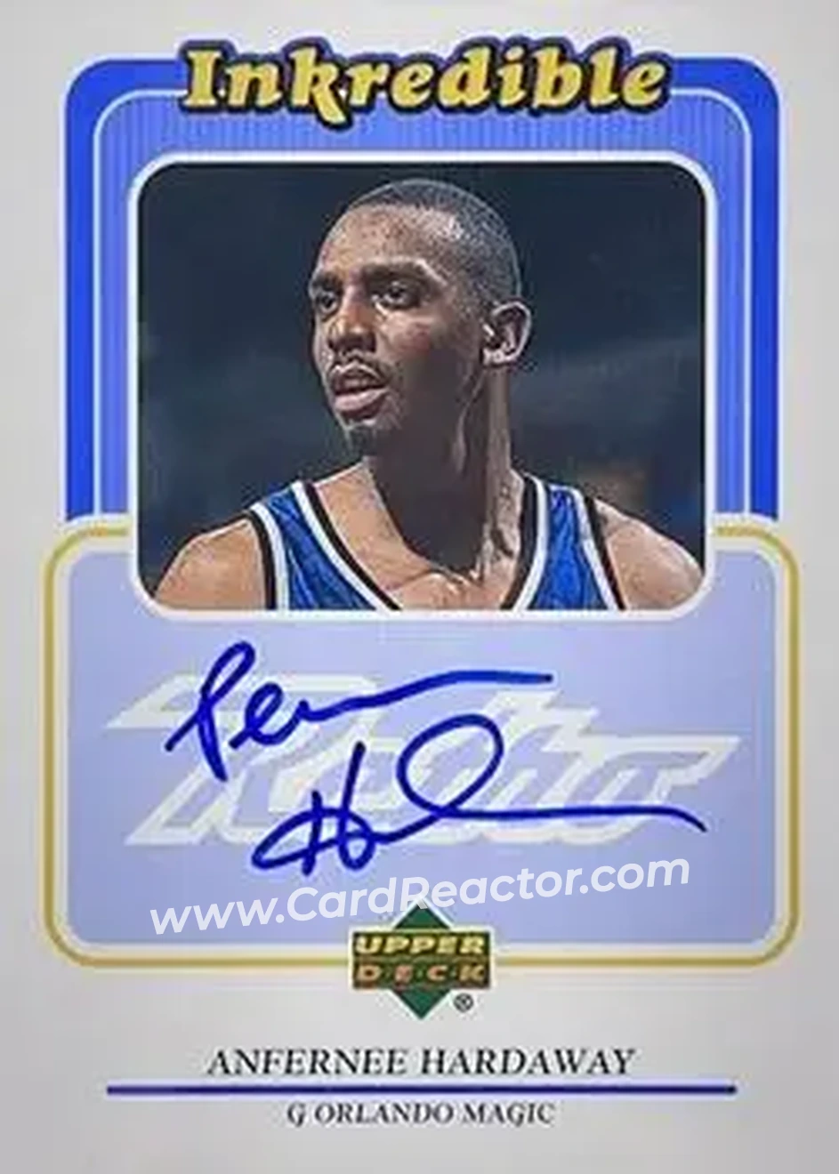Front of Anfernee Hardaway