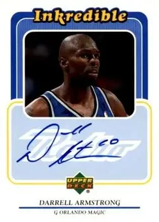 1999-00 Upper Deck Retro #DA Inkredible Darrell Armstrong