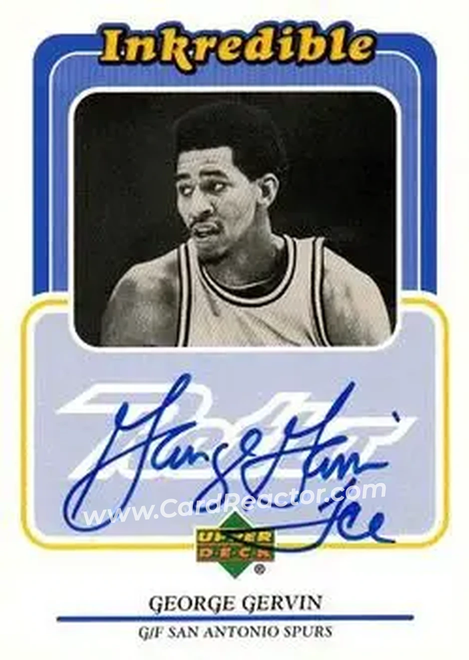 Front of George Gervin