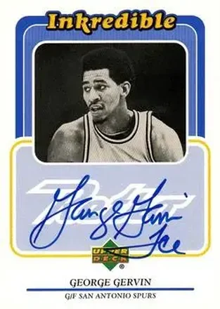 1999-00 Upper Deck Retro #GG Inkredible George Gervin