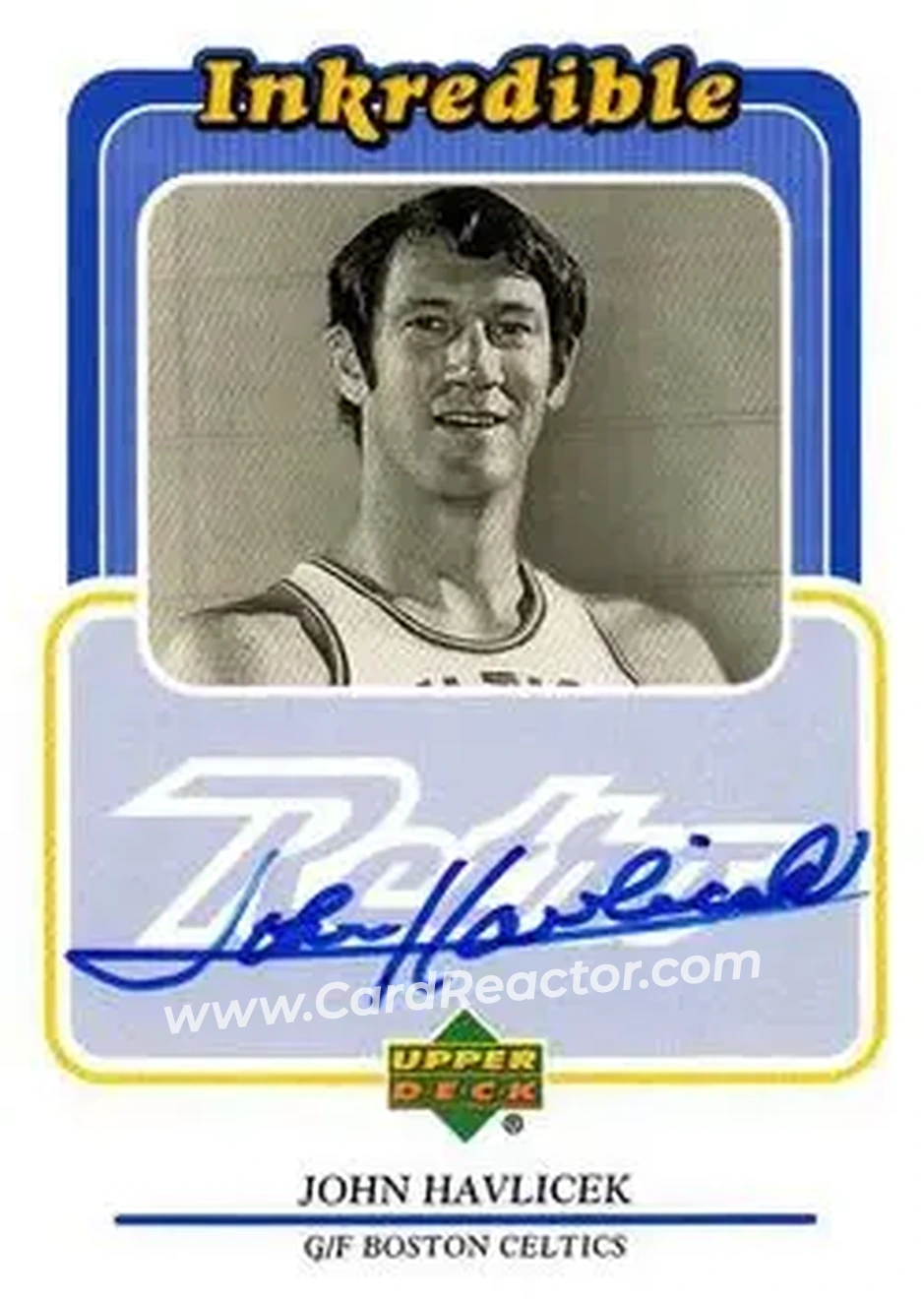 Front of John Havlicek