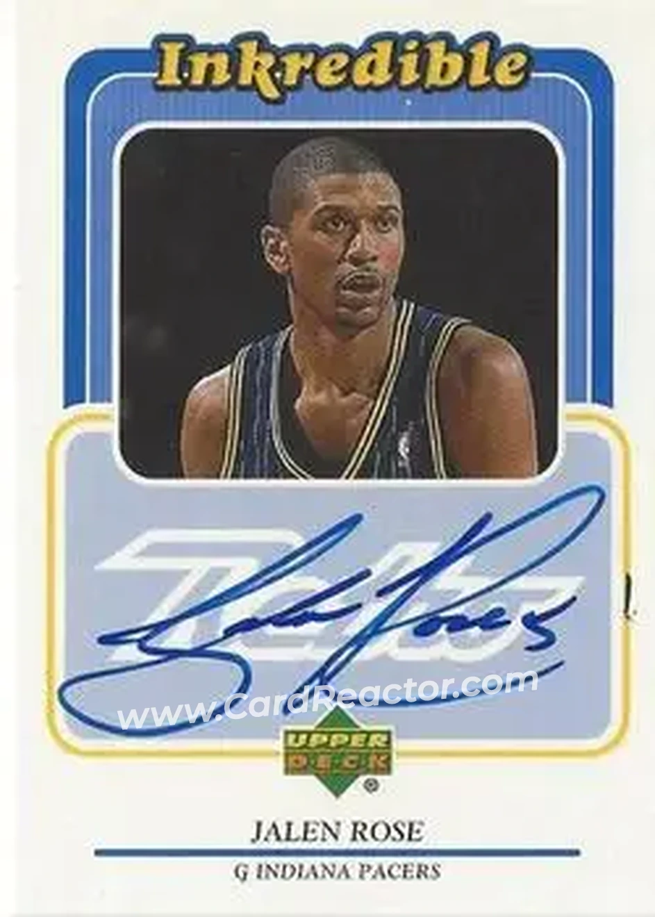 Front of Jalen Rose