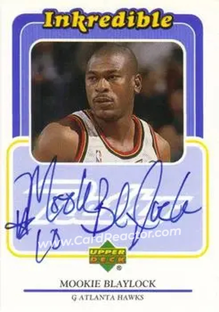 Front of Mookie Blaylock