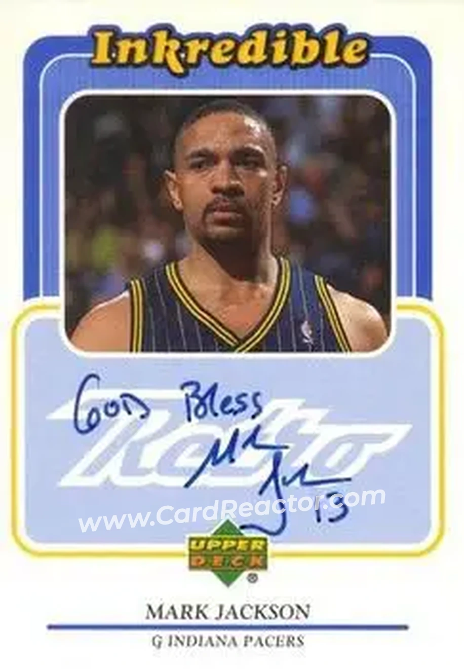Front of Mark Jackson