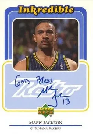 1999-00 Upper Deck Retro #MJ Inkredible Mark Jackson