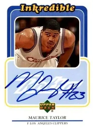 1999-00 Upper Deck Retro #MT Inkredible Maurice Taylor