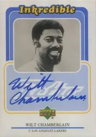 1999-00 Upper Deck Retro #WC Inkredible Wilt Chamberlain