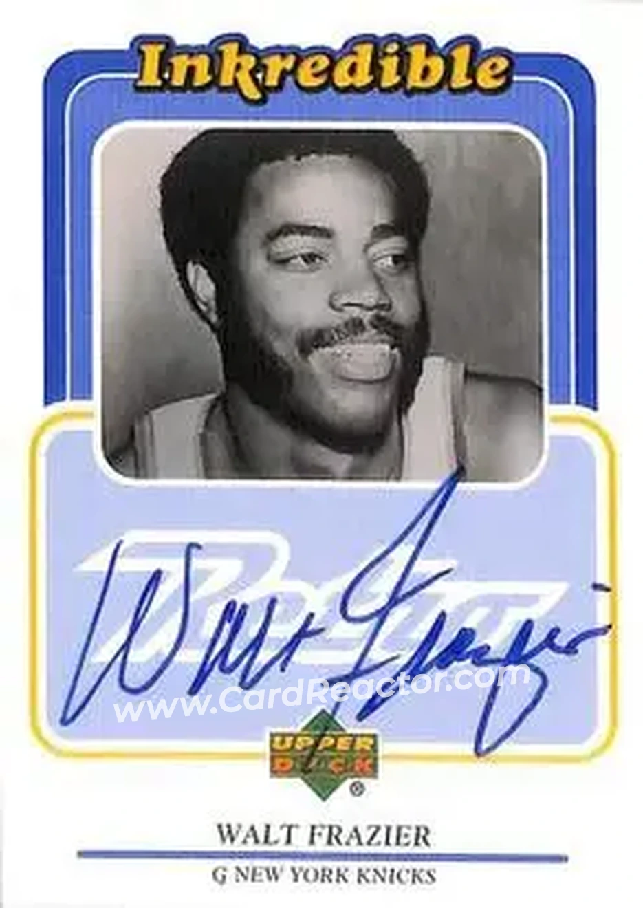 Front of Walt Frazier