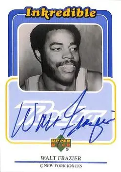 1999-00 Upper Deck Retro - Inkredible #WF - Walt Frazier - New York Knicks - Front