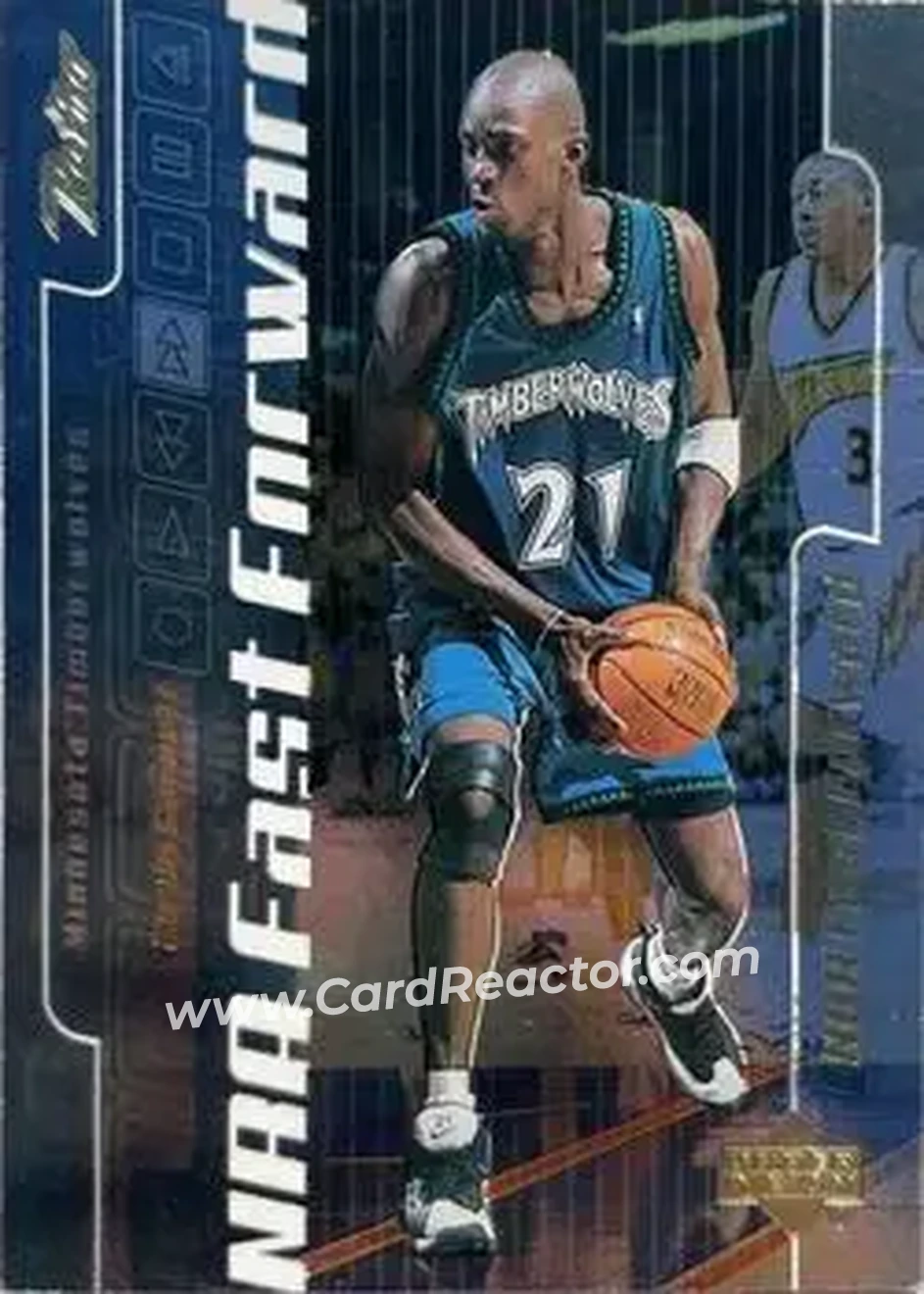 Front of Kevin Garnett