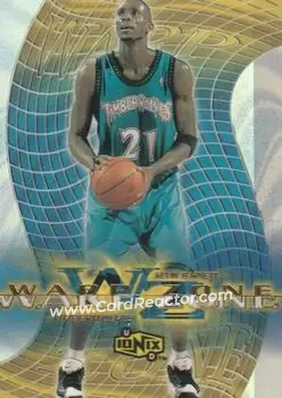 Front of Kevin Garnett