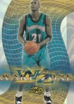 1999-00 Upper Deck Ionix #WZ2 Warp Zone Kevin Garnett