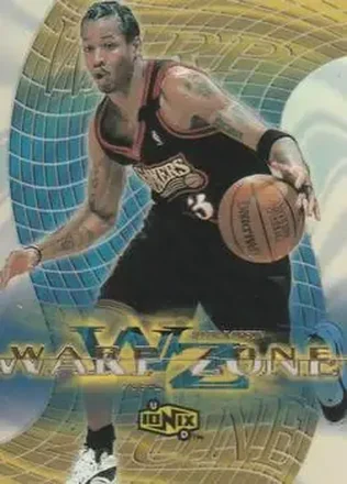 1999-00 Upper Deck Ionix #WZ7 Warp Zone Allen Iverson